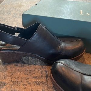 B.O.C. Black Mules/Clogs
